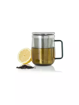 AD HOC | Teeglas mit FIlter YUNA 560ml Glas / Grau | 